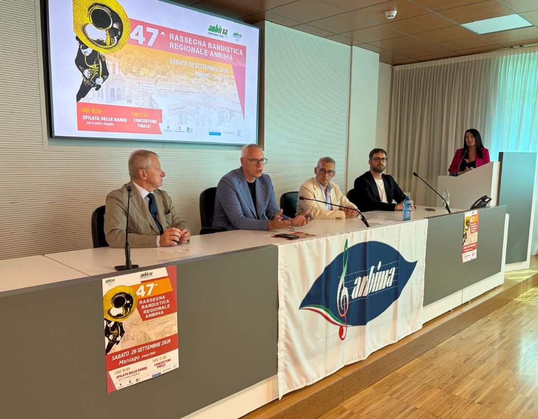BANDE MUSICALI. BORDIN: 26/9 A MANIAGO FESTA DI TRADIZIONI E IDENTITÀ
